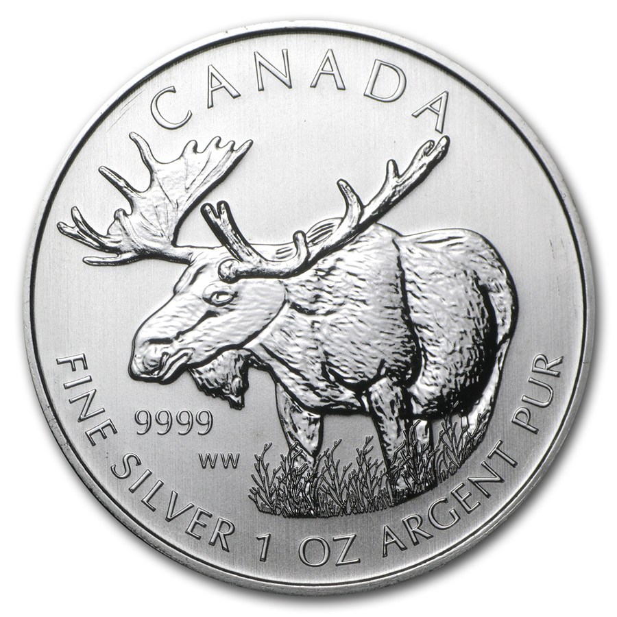 Canada Wildlife Eland 2012-2 1 ounce silver